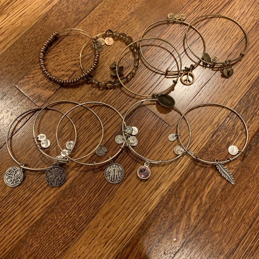 10 Alex and Ani Bracelets